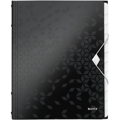 Artikelbild für LEITZ Ordnungsmappe WOW 4634 12 Fächer schwarz, 1 St., Artikelnummer 899979