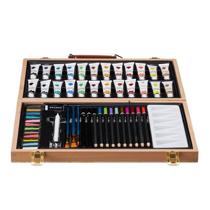 Artikelbild 6 für relaxdays Malkoffer farbsortiert, 1 Set, Artikelnummer 454682