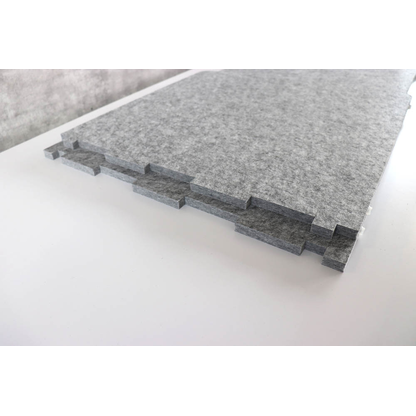 Artikelbild 6 für HAMMERBACHER Akustik-Tischtrennwand, grau 95,8/88,0 x 60,5 cm, 1 St., Artikelnummer 743197