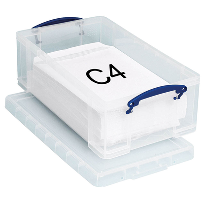 Artikelbild 3 für Really Useful Box Aufbewahrungsbox 12,0 l transparent 46,5 x 27,0 x 15,0 cm, 1 St., Artikelnummer 253864