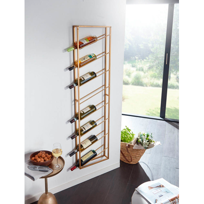 Artikelbild 7 für WOHNLING Weinregal gold 36,0 x 8,0 x 150,0 cm, 1 St., Artikelnummer 166387