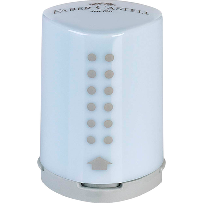 Artikelbild für FABER-CASTELL Dosenspitzer dreifach Grip Mini blau, Artikelnummer 277979