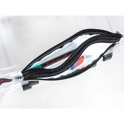 Artikelbild 9 für FolderSys Reißverschlussbeutel DIN A6 transparent/schwarz 0,15 mm, 1 St., Artikelnummer 357392