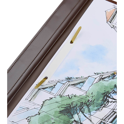 Artikelbild 2 für BRUNNEN Schnellhefter Kunststoff braun DIN A4 überbreit, 1 St., Artikelnummer 924581