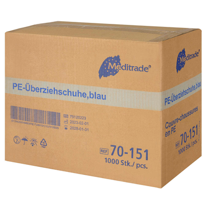 Artikelbild 7 für 1.000 Meditrade® unisex Überschuhe blau Einheitsgröße, Artikelnummer 242147