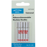 Artikelbild 1 für WEYLAND 1855 Nähmaschinennadeln silber Universal, 5 St., Artikelnummer 768927