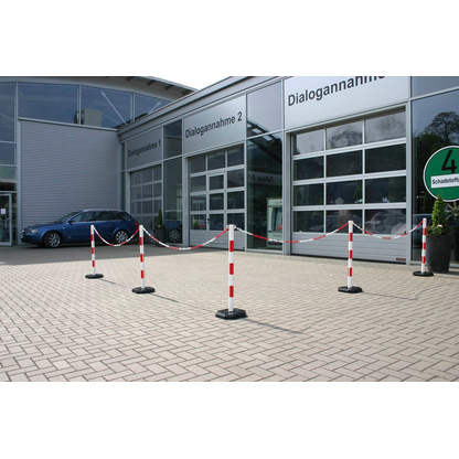 Artikelbild 2 für Absperrpfosten weiß/rot, 1 St., Artikelnummer 261507
