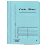 Artikelbild 1 für bene Schnellhefter Comba-Mappe Karton blau DIN A4, 5 St., Artikelnummer 444083