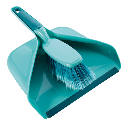 Artikelbild für LEIFHEIT Kehrgarnitur türkis Kunststoff 26,5 cm breit, Artikelnummer 263541