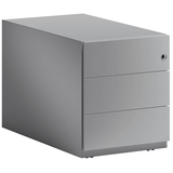 Artikelbild 1 für BISLEY Note Rollcontainer silber 3 Auszüge 42,0 x 77,5 x 49,5 cm, Artikelnummer 453163