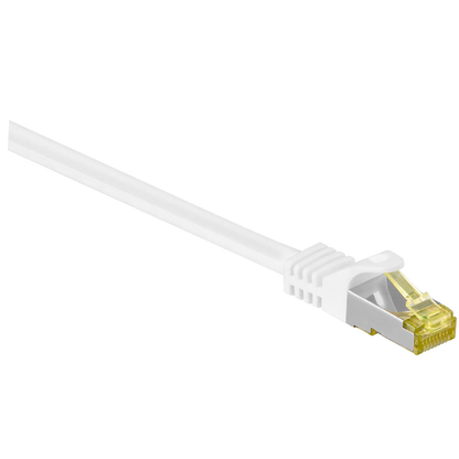 Artikelbild für goobay RJ-45 Netzwerkkabel 10,0 m weiß bis zu 10,00 Gbit/Sek. bis zu 500 MHz, 1 St., Artikelnummer 173361