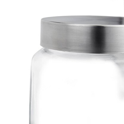 Artikelbild 7 für relaxdays Vorratsdosen 15,5 cm hoch transparent 1,5 l, 4 St., Artikelnummer 562411