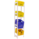 Artikelbild 1 für Simonrack Getränkekistenregal SIMONBOTTLE 4 8425437087868 weiß 40,0 x 30,0 x 200,0 cm, Artikelnummer 977970