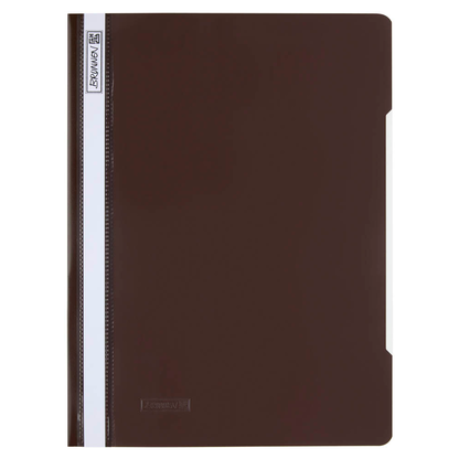 Artikelbild für BRUNNEN Schnellhefter Kunststoff braun DIN A4 überbreit, 1 St., Artikelnummer 924581