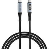 Artikelbild 1 für verbatim Sync & Charge Ladekabel schwarz, Kabellänge: 1,2 m, 240 W, Artikelnummer 610743