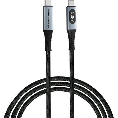 Artikelbild für verbatim Sync & Charge Ladekabel schwarz, Kabellänge: 1,2 m, 240 W, Artikelnummer 610743