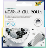 Artikelbild 1 für folia Mosaiksteine silber MIRROR TILE ROLLS M, 2 St., Artikelnummer 692562