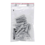 Artikelbild 1 für Druckverschlussbeutel 50 µm 12,0 x 17,0 cm, mit Euroloch, 1.000 St., Artikelnummer 647958