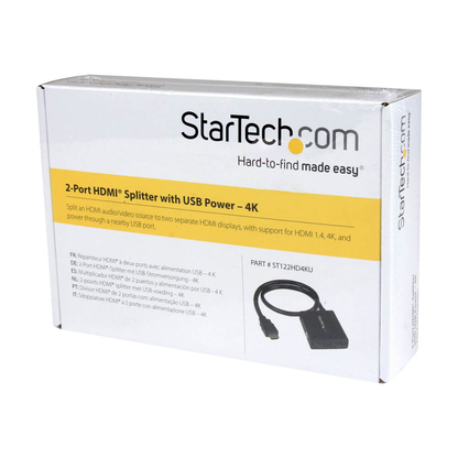 Artikelbild 6 für StarTech.com ST122HD4KU HDMI Splitter, Artikelnummer 964546