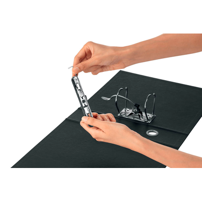 Artikelbild 7 für LEITZ recycle 1018 Ordner schwarz Karton 8,0 cm DIN A4, 1 St., Artikelnummer 304432