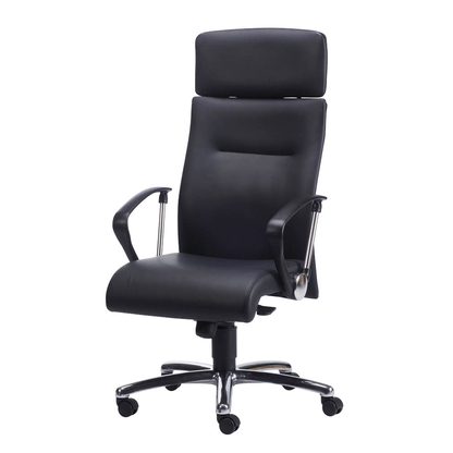 Artikelbild für Nowy Styl Chefsessel Neo Leder schwarz, Gestell chrom, Artikelnummer 485973