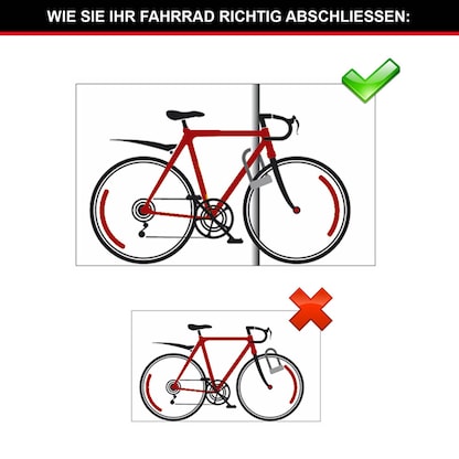 Artikelbild 3 für Master Lock® Fahrradschloss 8279EURDPRO schwarz, 1 St., Artikelnummer 727703
