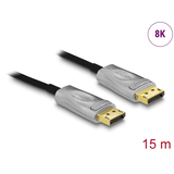 Artikelbild 1 für DeLOCK DisplayPort 1.4 Kabel 8K 60 Hz 15,0 m schwarz, 1 St., Artikelnummer 895191