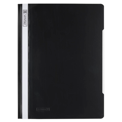 Artikelbild für BRUNNEN Schnellhefter Kunststoff schwarz DIN A4 überbreit, 1 St., Artikelnummer 924833