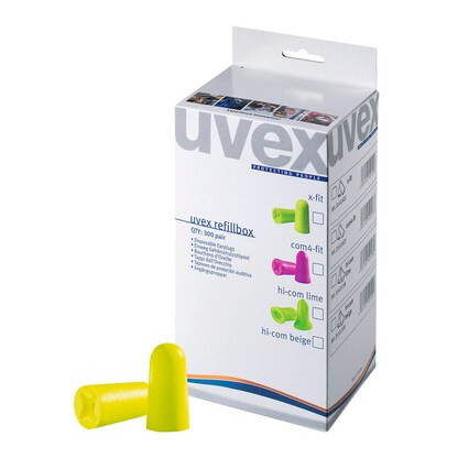 Artikelbild für uvex x-fit Ohrstöpsel 37 dB Schaumstoff, 300 Paar, Artikelnummer 160388