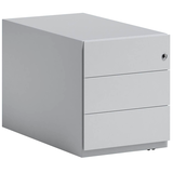 Artikelbild 1 für BISLEY Note Rollcontainer lichtgrau 3 Auszüge 42,0 x 77,5 x 49,5 cm, Artikelnummer 453187