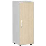 Artikelbild 1 für geramöbel Aktenschrank Flex, S-343102-AL lichtgrau, ahorn 2 Fachböden 40,0 x 42,0 x 110,4 cm, Artikelnummer 876286