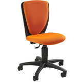 Artikelbild 1 für Topstar Kinderdrehstuhl High S'cool®, 70570 BB40 Stoff orange, Gestell schwarz, Artikelnummer 571471