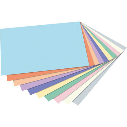 Artikelbild 2 für folia Fotokarton Pastell farbsortiert 300 g/qm 50 Blatt, Artikelnummer 479521