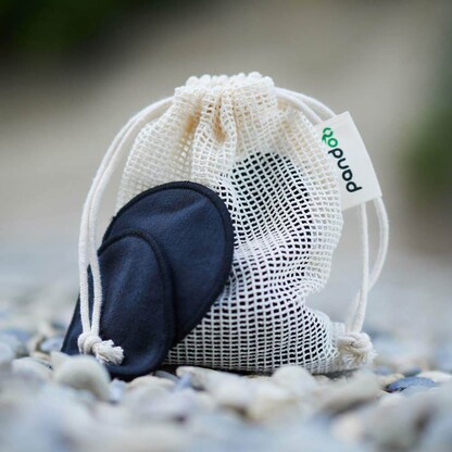 Artikelbild 5 für pandoo Abschminkpads waschbar 1-lagig schwarz, 10 St., Artikelnummer 933109