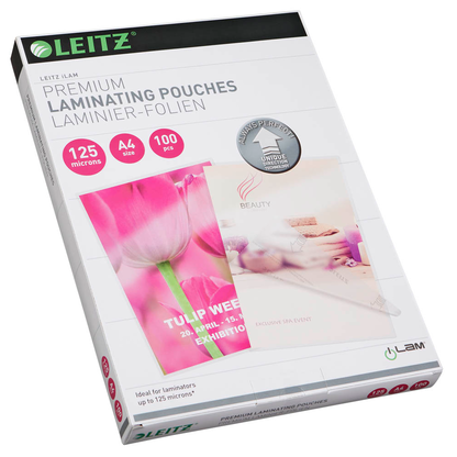 Artikelbild 5 für LEITZ UDT Laminierfolien glänzend für A4 125 micron, 100 St., Artikelnummer 472555