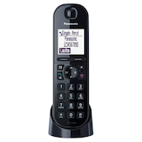 Artikelbild 1 für Panasonic KX-TGQ200 Zusatz-Mobilteil schwarz, 1 St., Artikelnummer 371745