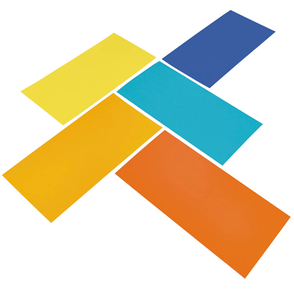 Artikelbild 2 für magnetoplan Moderationskarten Rainbow farbsortiert 20,0 x 10,0 cm, 250 St., Artikelnummer 606568