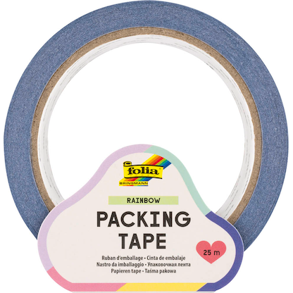 Artikelbild 3 für folia RAINBOW Deko-Klebeband bunt 4,8 cm x 25,0 m 1 Rollen, Artikelnummer 692372