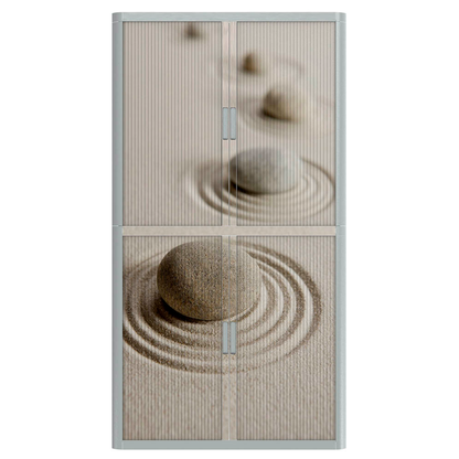 Artikelbild für PAPERFLOW easyOffice Rollladenschrank Steine ohne Fachböden 110,0 x 41,5 x 204,0 cm, Artikelnummer 136869