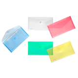 Artikelbild 1 für FolderSys Dokumententaschen DIN lang farbsortiert glatt 0,20 mm, 10 St., Artikelnummer 585174