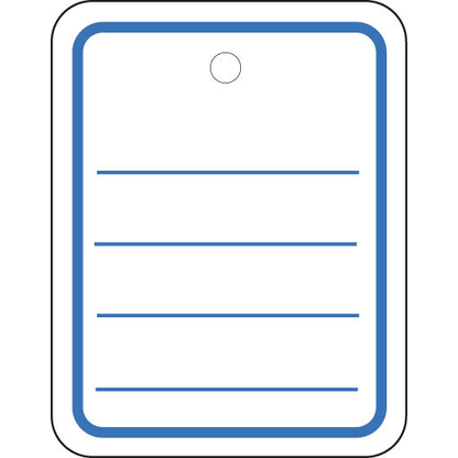 Artikelbild für HERMA Hängeetiketten weiß 32,0 x 45,0 mm gelocht ohne Faden, 1.000 St., Artikelnummer 702485