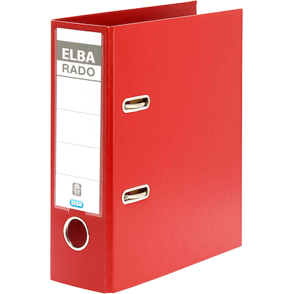 Artikelbild 2 für ELBA A5 Hochformat Ordner rot Kunststoff 7,5 cm DIN A5 hoch, 1 St., Artikelnummer 116640