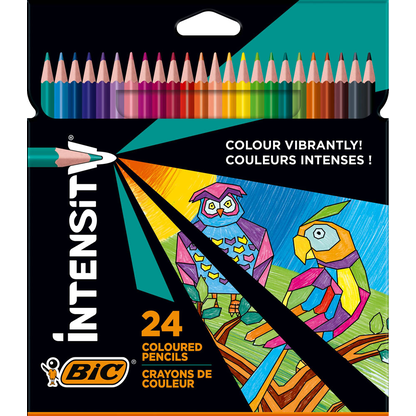 Artikelbild für BIC INTENSITY Buntstifte farbsortiert, 24 St., Artikelnummer 844641