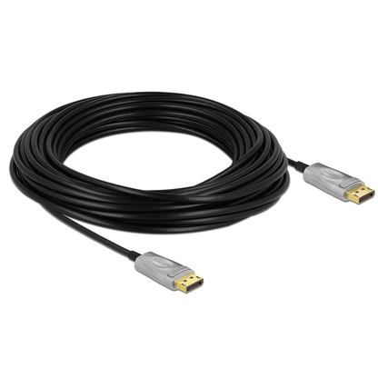 Artikelbild 2 für DeLOCK DisplayPort 1.4 Kabel 8K 60 Hz 15,0 m schwarz, 1 St., Artikelnummer 895191