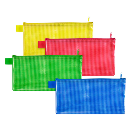 Artikelbild 2 für VELOFLEX Reißverschlussbeutel DIN lang gelb 0,26 mm, 1 St., Artikelnummer 190669