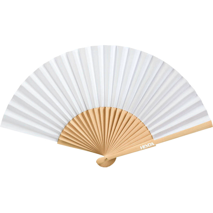 Artikelbild für HEYDA Artikel zum Bemalen weiß Handfächer, 1 St., Artikelnummer 367948