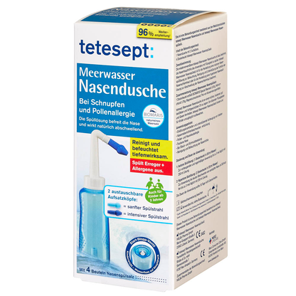 Artikelbild 5 für tetesept Nasendusche 4008491115698 blau, weiß Kunststoff, 1 Set, Artikelnummer 516086