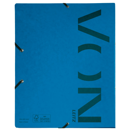 Artikelbild 5 für VON LEITZ Ringbuch 2-Ringe blau 2,5 cm DIN A4, 1 St., Artikelnummer 635307