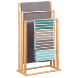 Artikelbild 1 für relaxdays Handtuchständer braun/silber, 1 St., Artikelnummer 400362