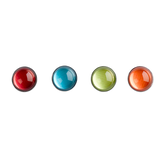 Artikelbild 1 für Zeller Color Magnete farbsortiert, Metall Ø 2,5 x 1,5 cm, 4 St., Artikelnummer 132894